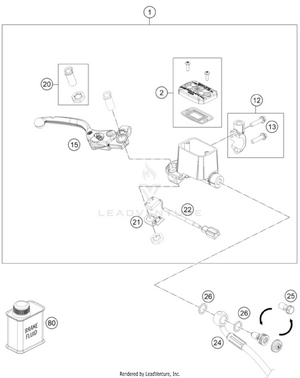 Front Brake Control Schematic
