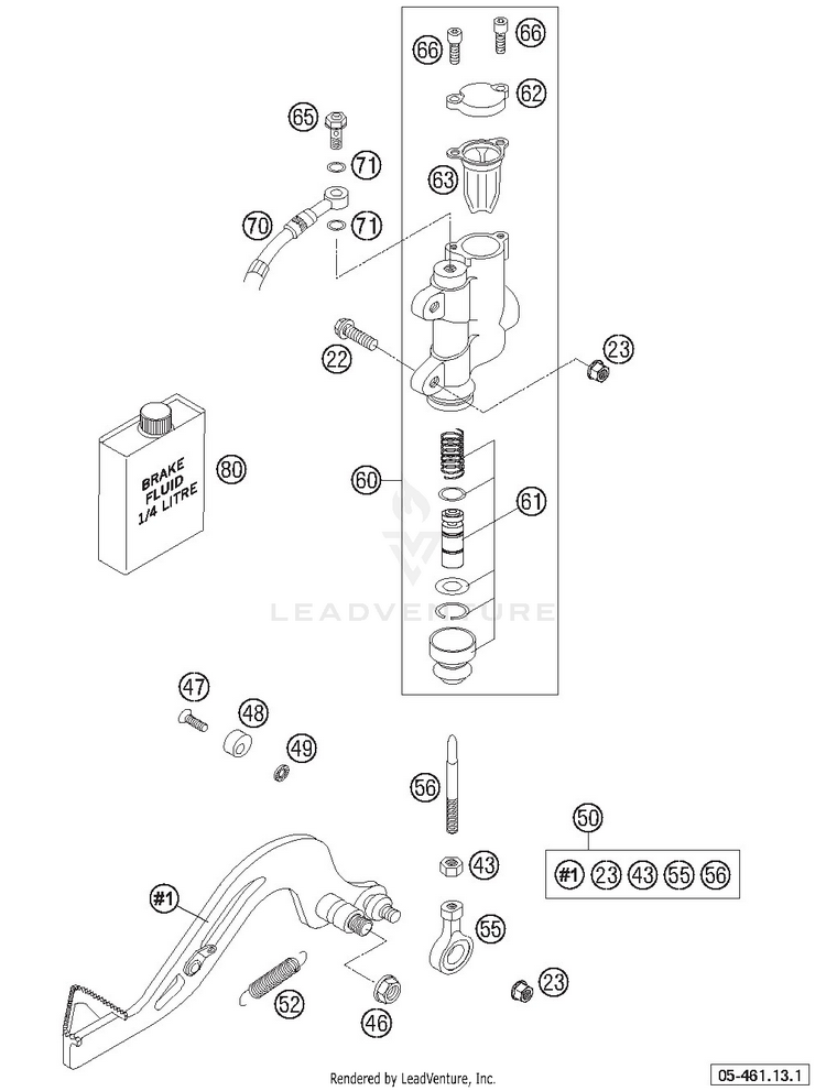Rear Brake Control Schematic