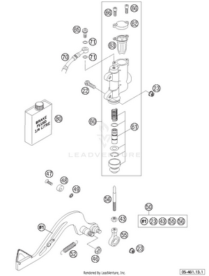 Rear Brake Control Schematic