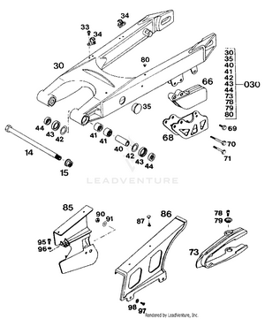 Swing Arm, Ch. Guide Schematic