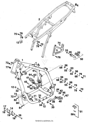 Frame, Sub Frame Schematic