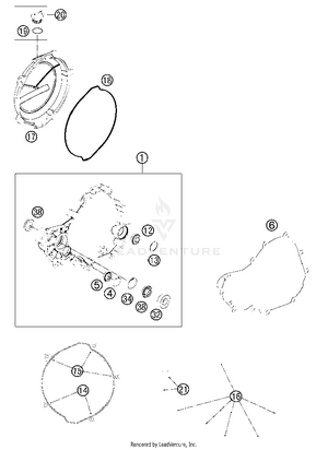 Clutch Cover Schematic