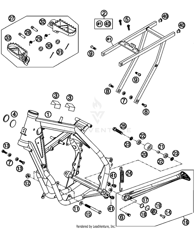 Frame, Sub Frame Schematic