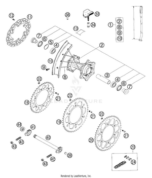 Rear Wheel Schematic