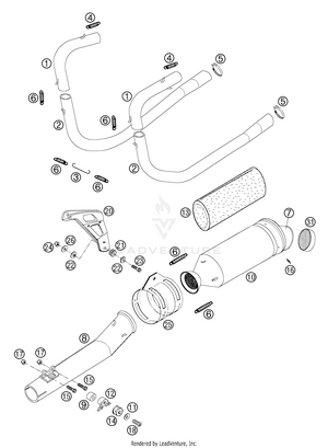 Pipes, Silencer Schematic