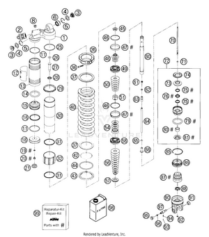 Monoshock Disassembled Schematic