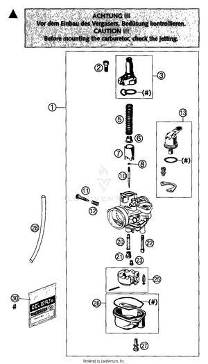 Carburetor Dellorto 14 Phva Ds Schematic