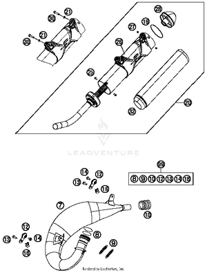 Exhaust System Schematic