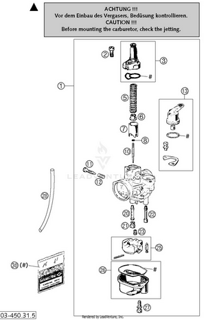 Carburetor Dellorto Schematic
