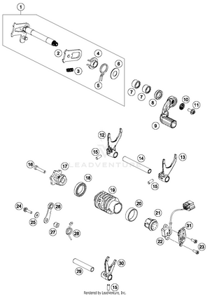 Shifting Mechanism Schematic