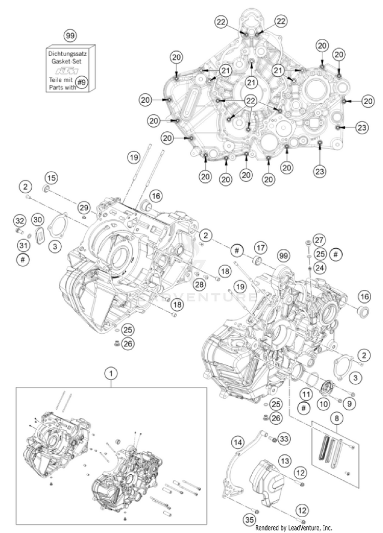 Engine Case Schematic