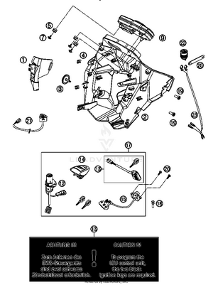 Instruments, Lock System Schematic