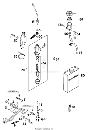 Rear Brake Control Schematic