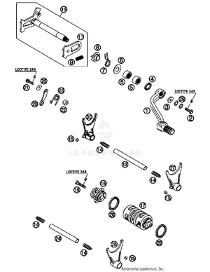 Shifting Mechanism Schematic