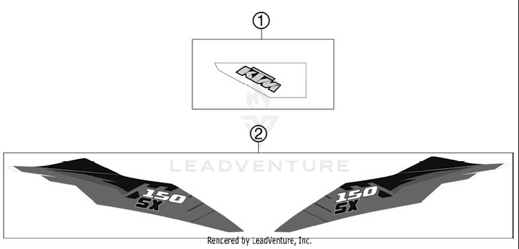 Decal 150 SX Chassis - 2012 Schematic