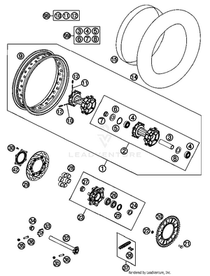 Rear Wheel Schematic