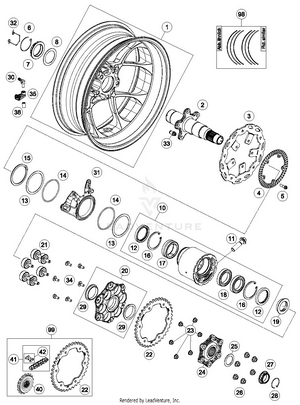 Rear Wheel Schematic