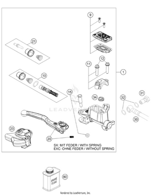 Front Brake Control Schematic