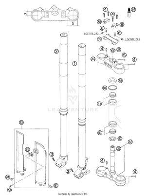 Front Fork Wp Usd 48 Schematic