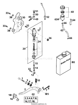 Rear Brake Control Schematic