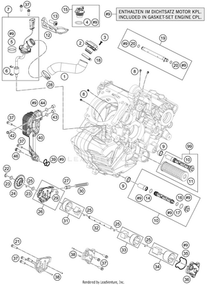 Lubricating System Schematic