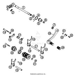 Shifting Mechanism Schematic