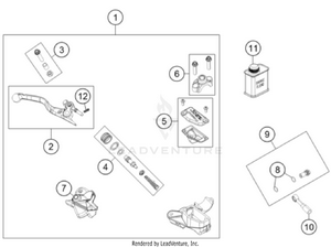 Front Brake Control Schematic