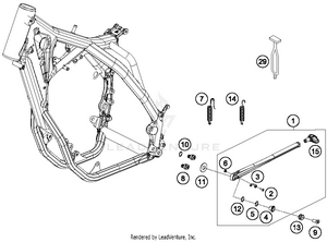 Side / Center Stand Schematic