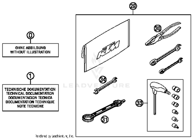 Accessories Kit 150 SX Chassis - 2016 Schematic