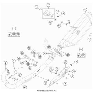 Exhaust System Schematic