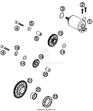 Electric Starter Schematic