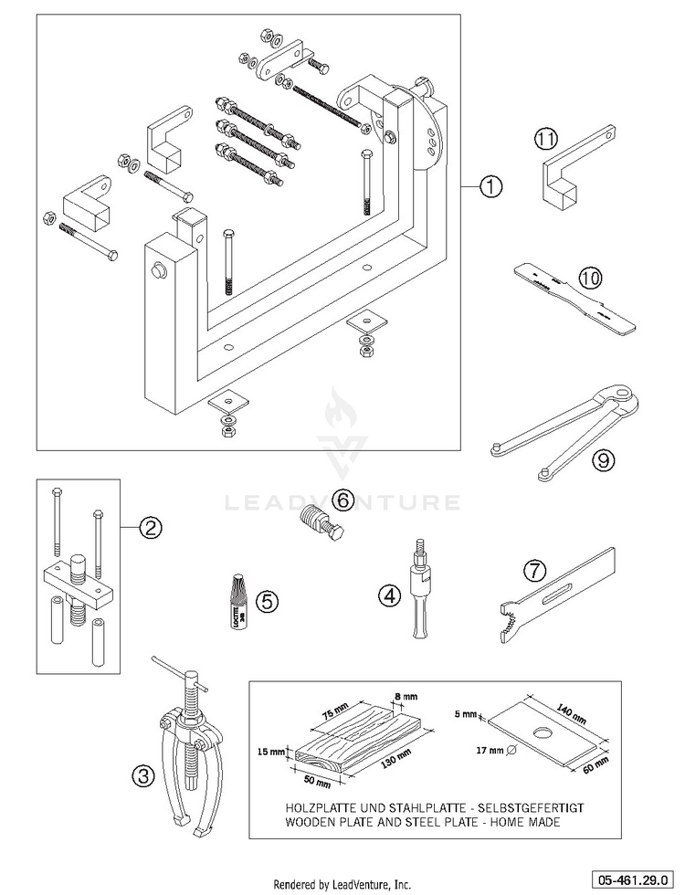 Special Tools Schematic