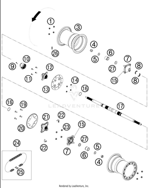 Rear Wheel Schematic