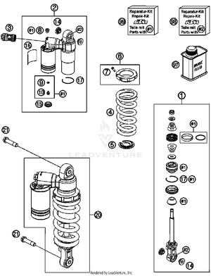 Shock Absorber Schematic