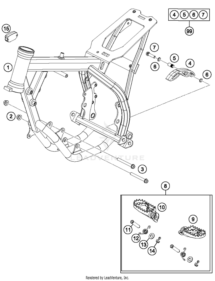Frame 50 SX MINI CHASSIS - 2017 Schematic