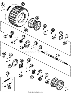 Rear Wheel Schematic