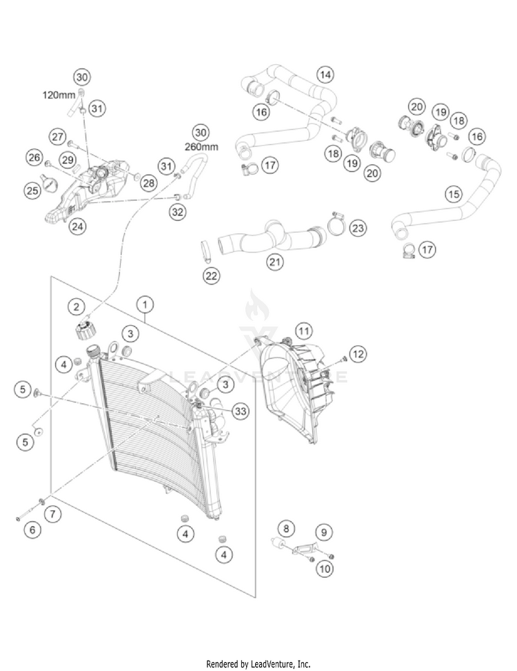 Cooling System Schematic