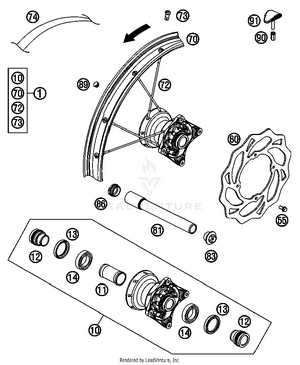 Front Wheel Schematic