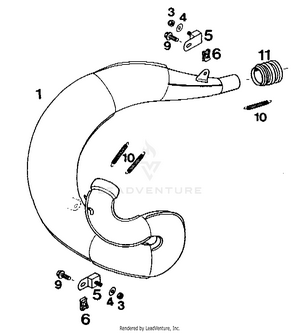 Exhaust Pipe Schematic