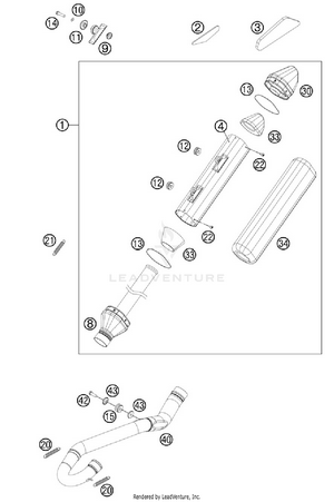 Exhaust System Schematic