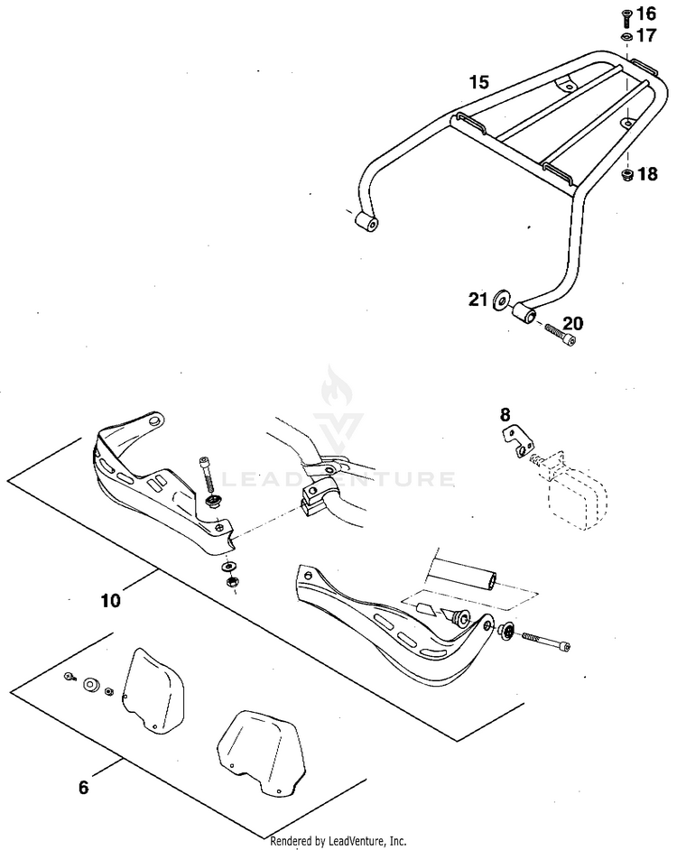 *Accessories 620 RXC Chassis - 1996 Schematic
