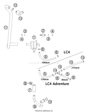 Secondary Air System Schematic