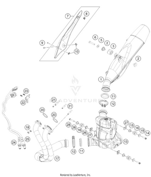 Exhaust System Schematic