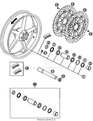 Front Wheel Schematic