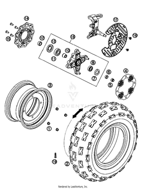 Front Wheel Schematic