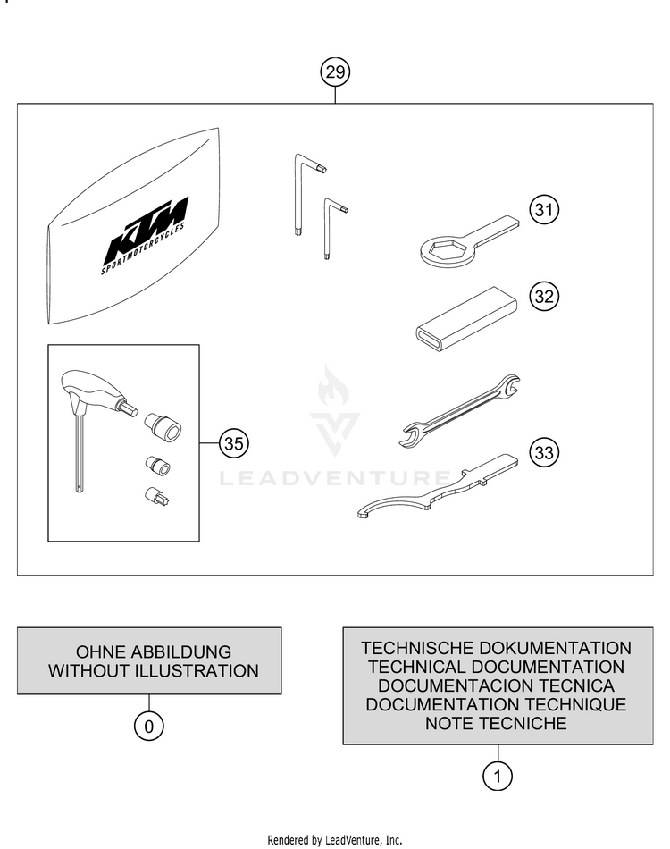Seperate Enclosure 890 ADV R RALLY Chassis - 2021 Schematic