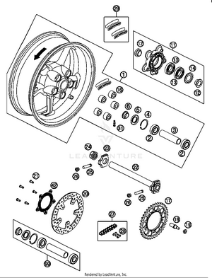 Rear Wheel Schematic