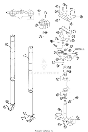 Front Fork Wp Usd 48 Schematic
