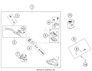 Front Brake Control Schematic