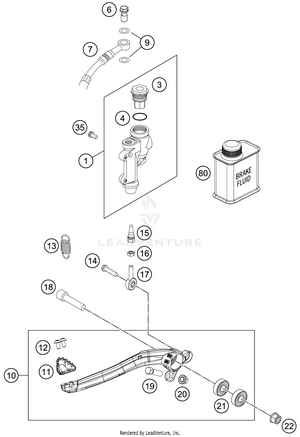 Rear Brake Control Schematic